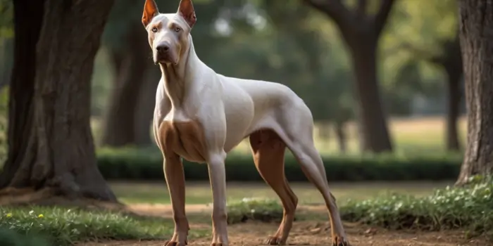 White Doberman